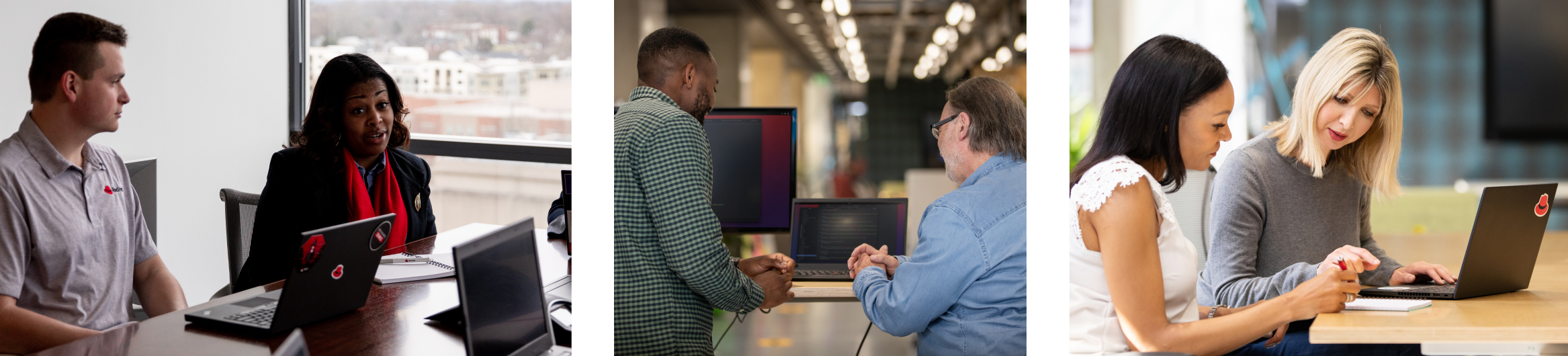Pessoas trabalhando juntas