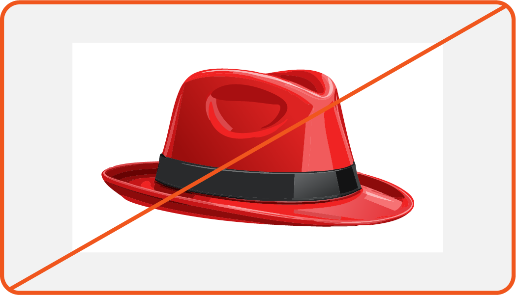 Image showing misuse: An AI-generated version of the hat.