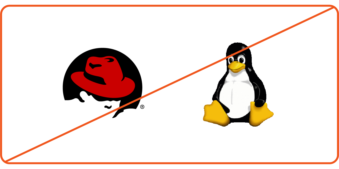 Image showing misuse: The Shadowman logo and Tux the Pengiun.
