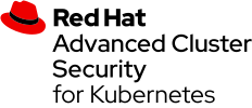 Red Hat Advanced Cluster Security for Kubernetes logo