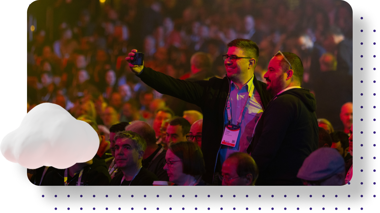 People at Red Hat Summit