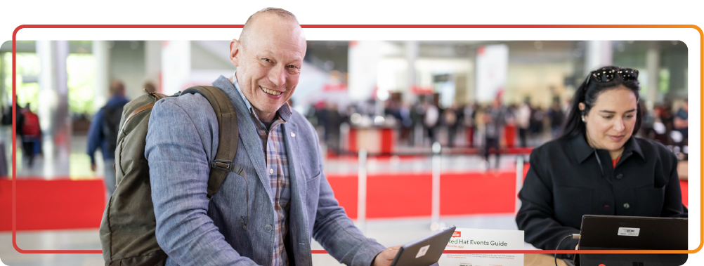 Red Hat Summit attendee