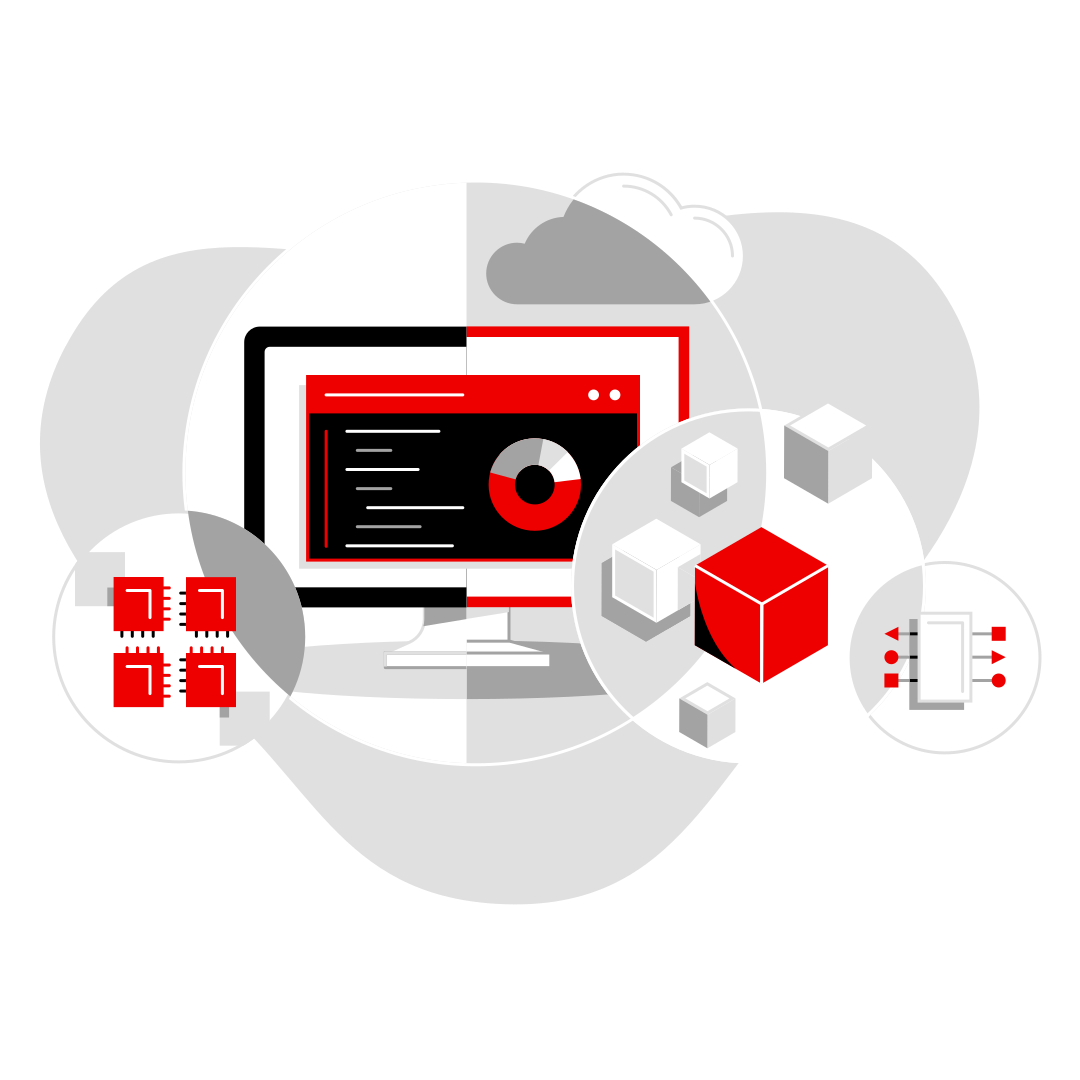 cloud native app illustration
