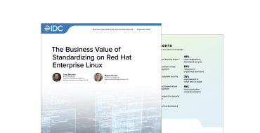 IDC-Whitepaper zu RHEL