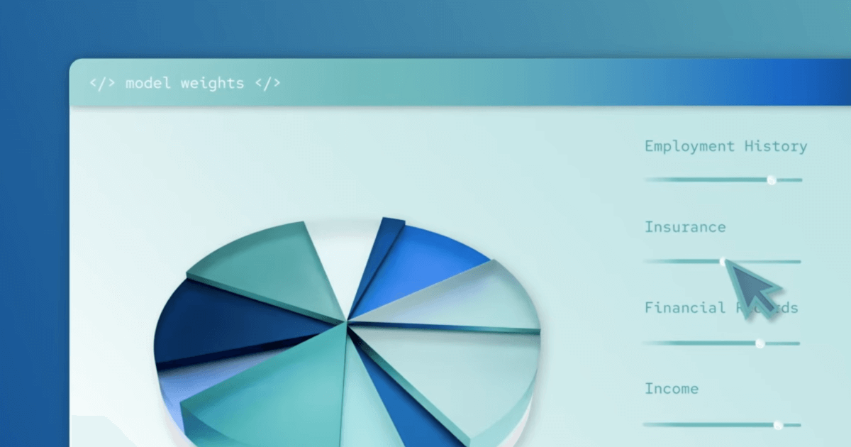 Screenshot of a pie graph