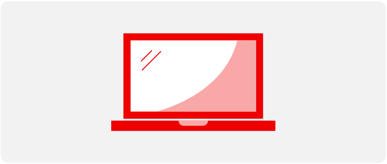 Illustration of computer monitor