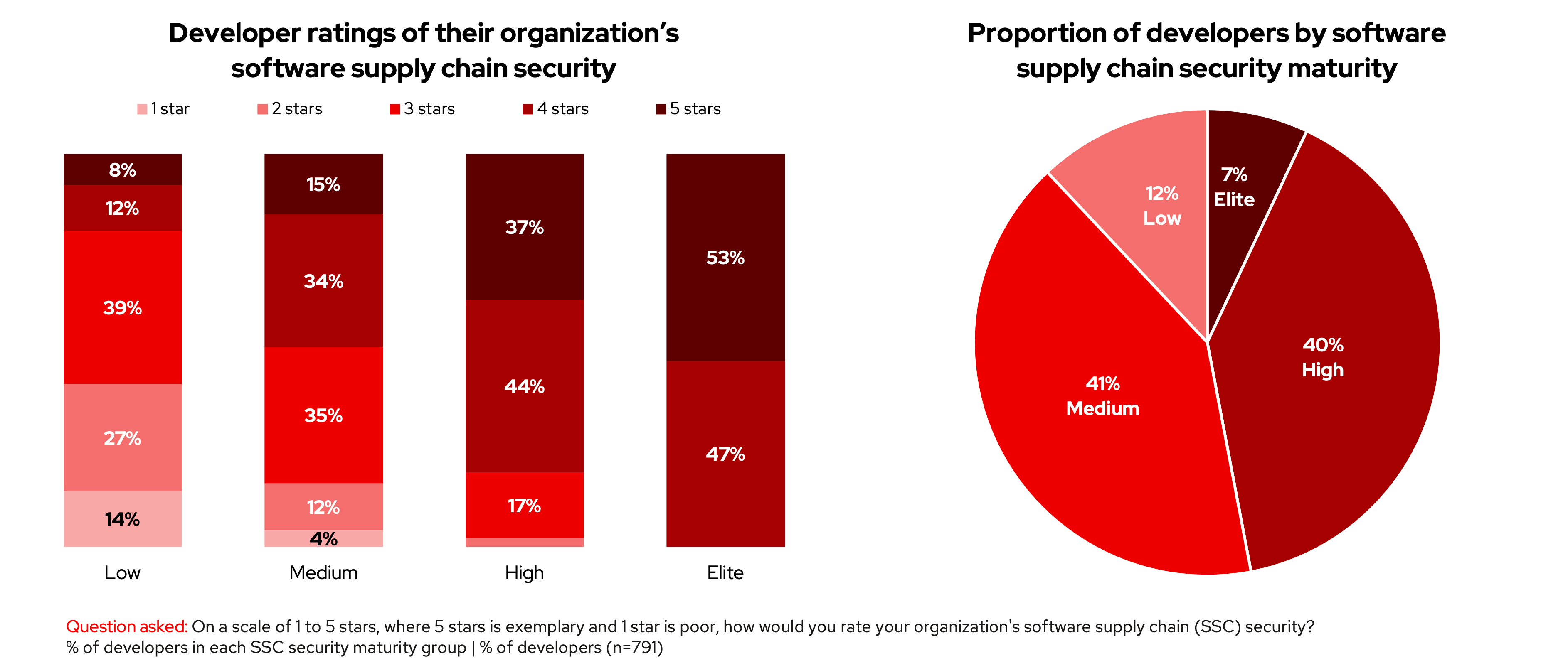 Developer assessment of organization security