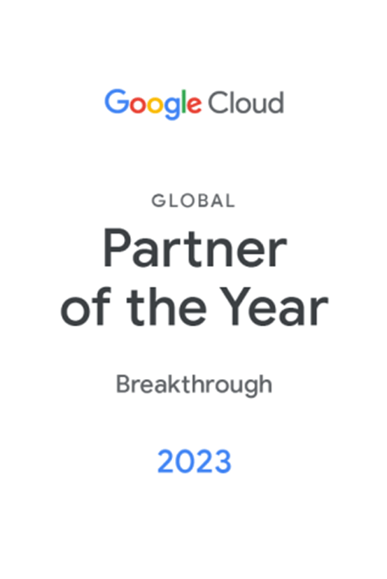 Google Cloud Partner of the Year 2023