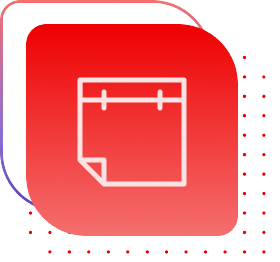 Hybrid style calendar illustration