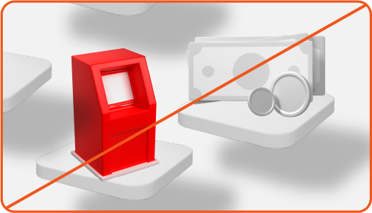 Image showing misuse: 3d objects with inconsistent lighting and perspectives.