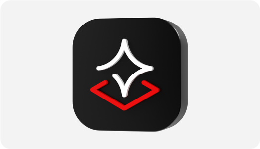 3d technology icon for Red Hat AI