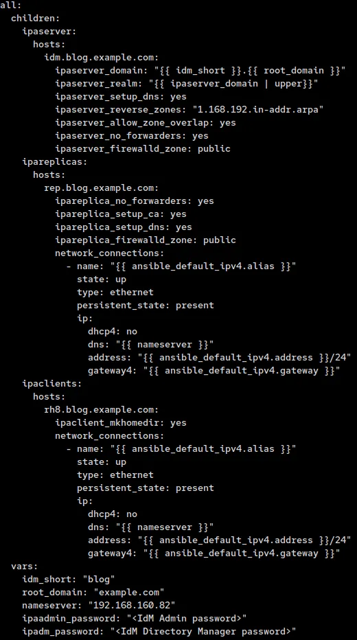 Completed inventory file