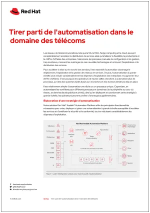 Tirer parti de l'automatisation dans le domaine des télécoms