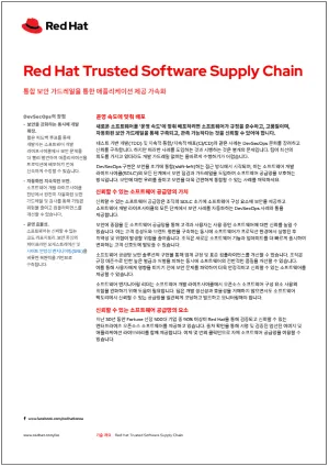 Red&nbsp;Hat Trusted Software Supply Chain