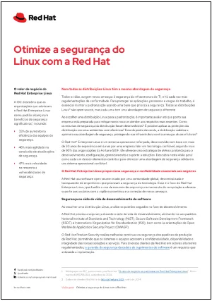 Otimize a segurança do Linux com a Red Hat