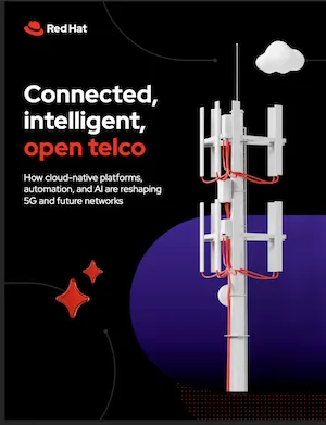 Connected, intelligent, open telco e-book from Red Hat