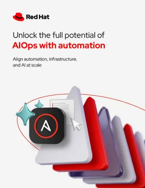 Front cover of Unlock the full potential of AIOps with automation ebook