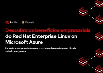 Front cover of Descubra os benefícios empresariais do Red Hat Enterprise Linux on Microsoft Azure ebook
