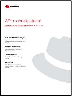 Manuale per l'implementazione delle API Sette best practice dei team API di successo
