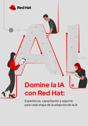 front cover of Domine la IA con Red&nbsp;Hat: Experiencia, capacitación y soporte para adoptar la IA ebook