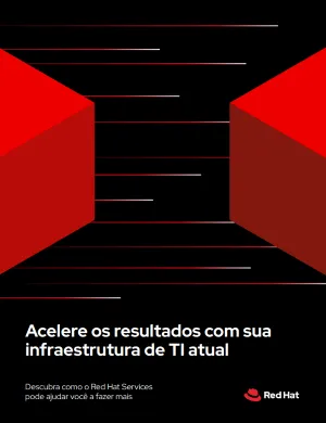Acelere os resultados: faça mais com o Red&nbsp;Hat Services