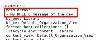 Figure 8: RHEL 6 motd